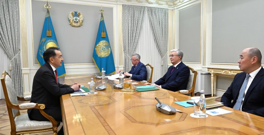 Тоқаев Сағынтаевты қабылдады
