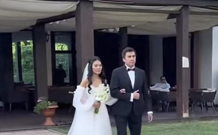 Шымкенттің экс-әкімі Ғабидолла Әбдірахымов қызын ұзатты (ВИДЕО)