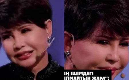 «Ішімдегі жазылмайтын жара»: Роза Рымбаева көз жасына ерік берді (ВИДЕО)