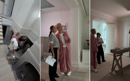 Жуырда олигархқа тұрмысқа шыққан Динара Сәтжан Астанада зәулім үй салдырып жатыр (ВИДЕО)