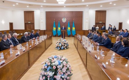 Шахтер күні: Сала мамандары мен ардагерлеріне мемлекеттік наградалар табыс етілді