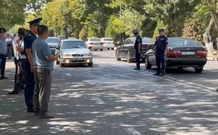 Шымкентте полицей қызметтік көлігімен адам қағып өлтірді