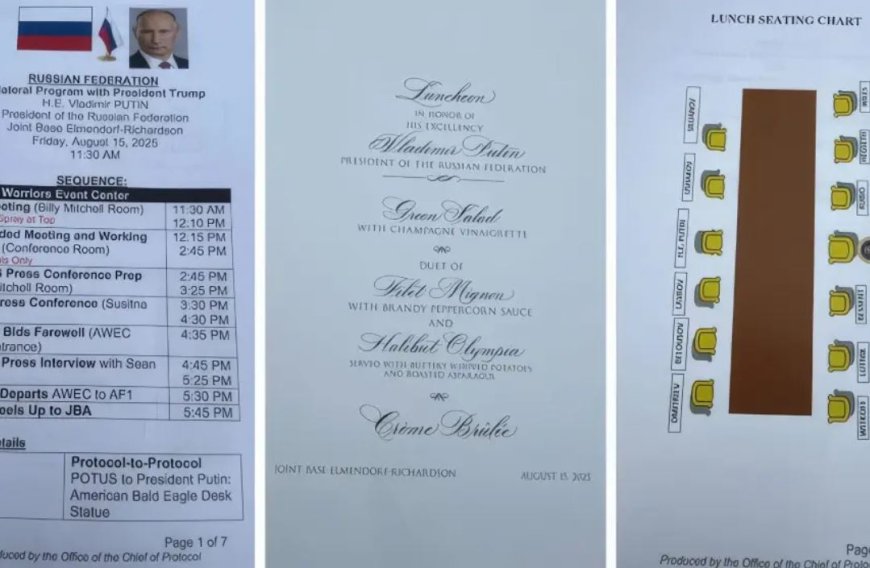 «Трамп пен Путиннің құпия құжаттары» Аляскадағы қонақүйден табылды