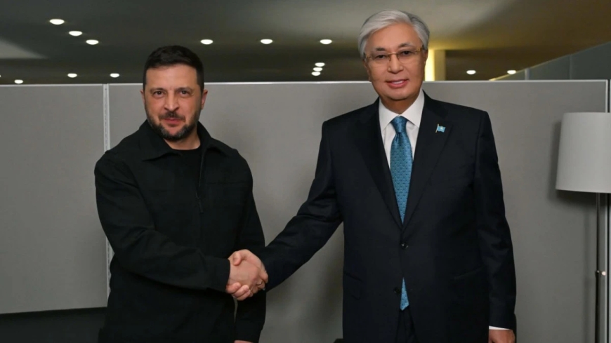 Президенттің АҚШ-қа сапары: Зеленский Тоқаевқа алғыс айтты