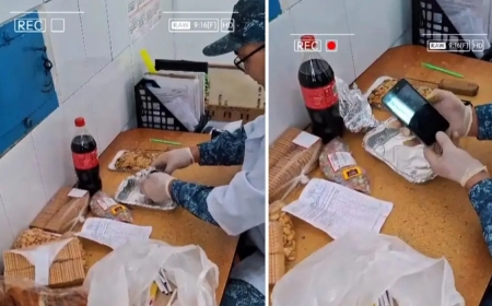 «Палаудың ішіне телефон тығып қойған»: Павлодарда түрмеге келген сәлемдемеден «тосын сый» табылды (ВИДЕО)