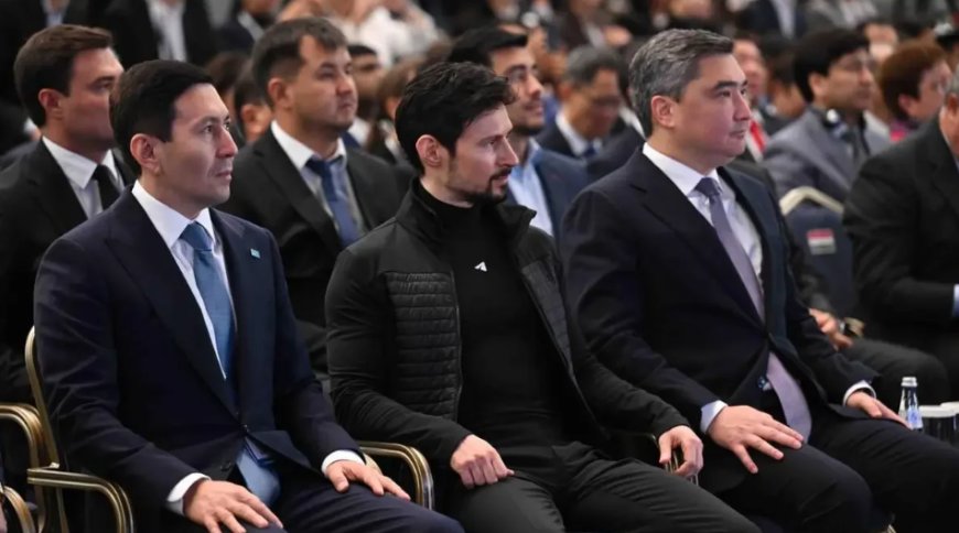«Шетелдіктер Қазақстанға әйел алуға келсе, мен орталық ашуға келдім»: Павел Дуров Астанадағы форумда сөз сөйледі