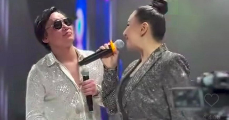 Мадина Сәдуақасова мен Қайрат Нұртастың ән айтқаны желіде қызу талқыланды