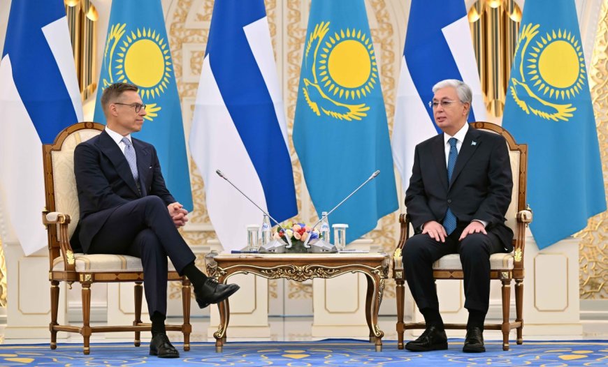 Тоқаев Финляндия президентімен келіссөз жүргізді