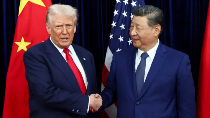 Оңтүстік Кореяда Трамп пен Си Цзиньпиннің кездесуі өтіп жатыр