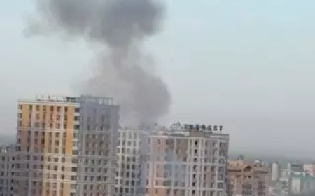 Алматыда қатты жарылыс болып, кейбір үйлерде жарық өшіп қалды
