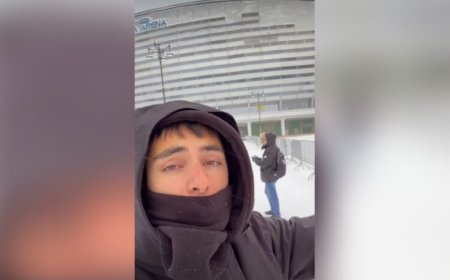 «Қайраттың» ойыны үшін Астанаға келген испаниялық журналист үсіп қалған (ВИДЕО)