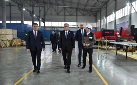 Мемлекет басшысы Tausogar зауытында болды