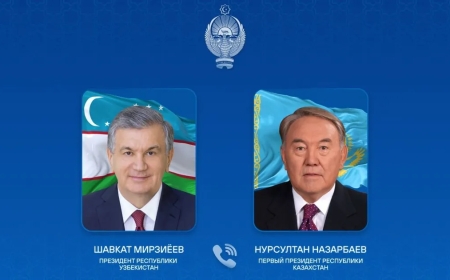 Путинмен кездескен Назарбаев Өзбекстан президентімен телефон арқылы сөйлесті