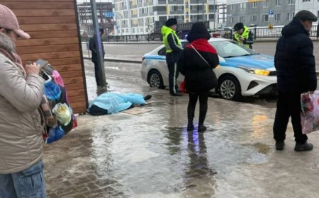 Астанада бір адам  көктайғақта құлап көз жұмды