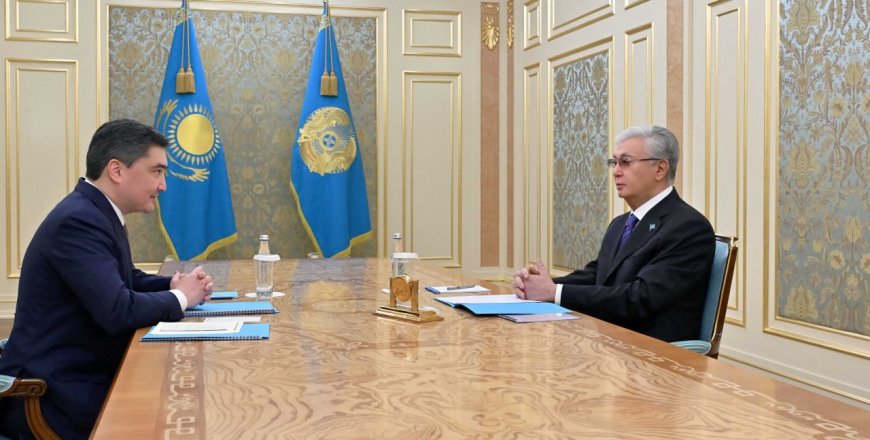Бектенов Тоқаевқа есеп берді