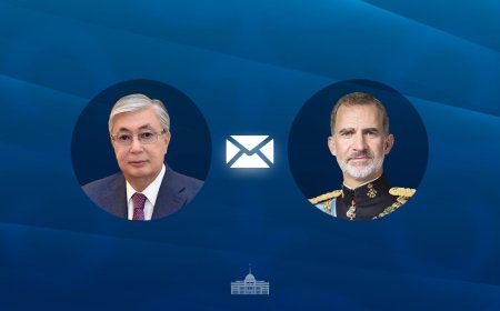Тоқаев Испания Короліне құттықтау жеделхатын жіберді