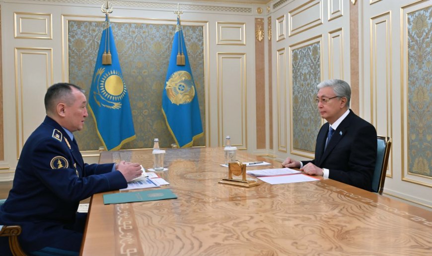 Тоқаев Қорғаныс министрін қабылдады
