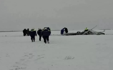 Қазақстан шекарасында  ұшақ құлап, үш адам көз жұмды