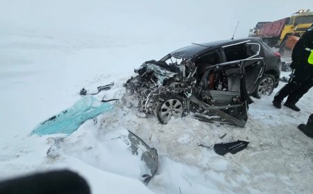 Ақтөбеде жол апаты 4 адамның өмірін жалмады