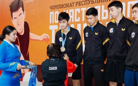Nomad Academy шәкірттері үстел теннисінен ел чемпионатында топ жарды