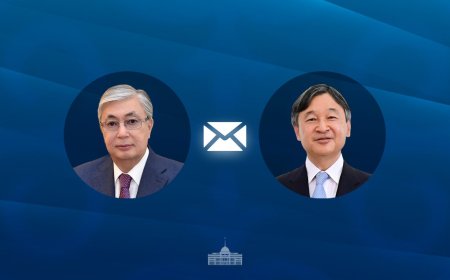 Президент Жапония Императорының туған күніне  құттықтау жеделхатын жолдады