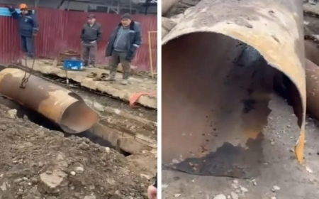 Алматыда жылу құбыры жарылып, бірнеше адам ыстық суға күйіп қалды