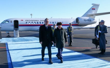 Сербия Президенті Астанаға ресми сапармен келді