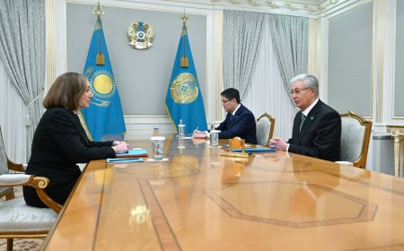 Тоқаев АҚШ елшісін қабылдады