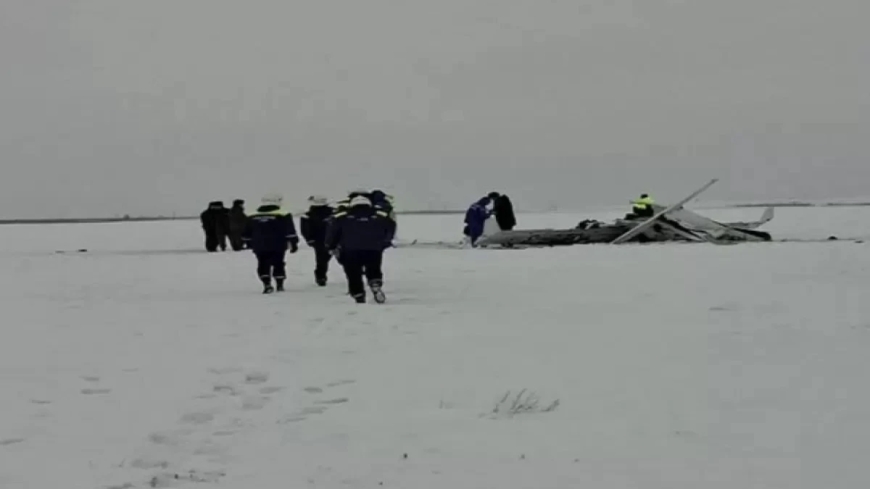 Қазақстан шекарасында  ұшақ құлап, үш адам көз жұмды