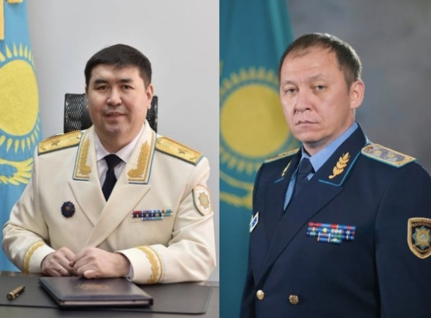Астана мен Шымкент қалаларында жаңа прокурорлар тағайындалды