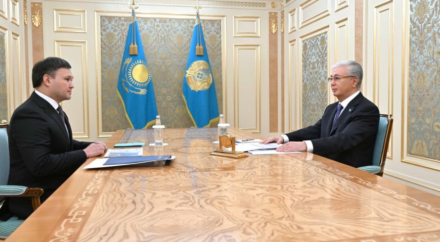 Тоқаев «ҚазМұнайГаз» ҰК АҚ басқарма төрағасын қабылдады