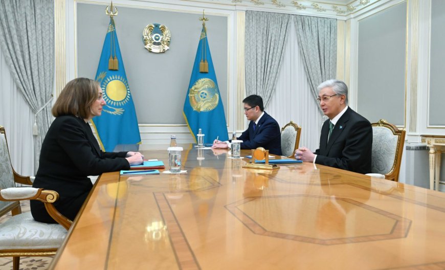 Тоқаев АҚШ елшісін қабылдады