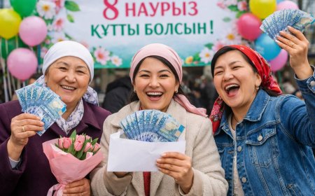 Әйелдерге 8 наурызға орай 43 мың теңге беріледі