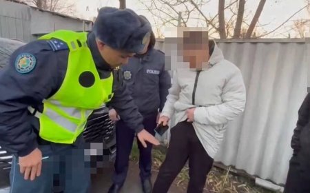 Шымкентте полицейлер есірткі жарнамасына тосқауыл қойды