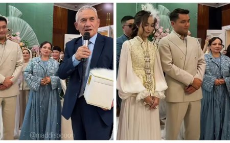 «Осыған разы болыңыз»: Жанболат пен Жазира құдаларына берген қалың малы қызу талқыланып жатыр