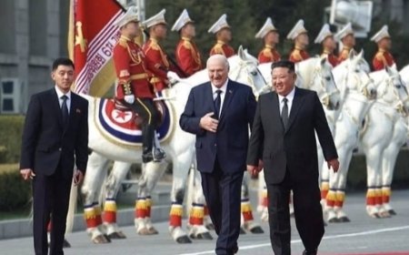 Ким Чен Ын мен Лукашенко кездесті
