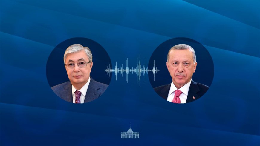 Тоқаев Түркия Президенті Режеп Тайип Ердоғанмен телефон арқылы сөйлесті