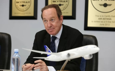 Air Astana басшысы Питер Фостер ресми түрде қызметінен кетті