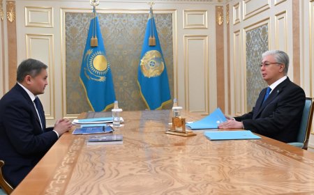 Мемлекет басшысы Саясат Нұрбекті қабылдады