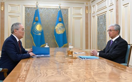 Тоқаев Қаржылық мониторинг агенттігінің төрағасын қабылдады