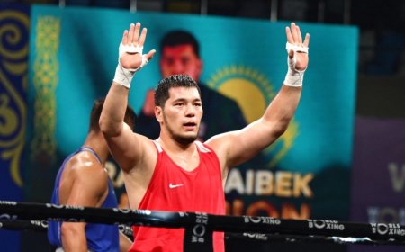 Президент Азия чемпионатында топ жарған боксшыларды құттықтады
