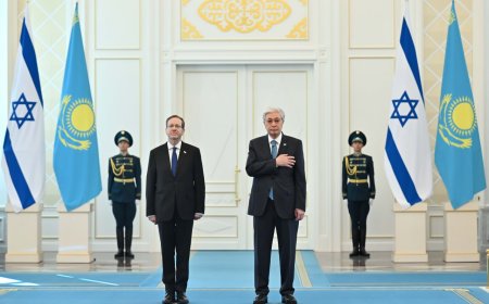 Елімізге Израиль Президенті келді