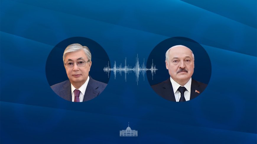 Мемлекет басшысы Александр Лукашенкомен сөйлесті