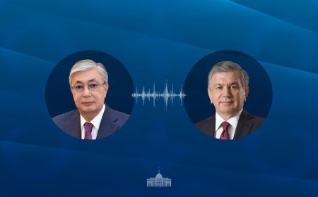Тоқаев Өзбекстан Президентін туған күнімен құттықтады