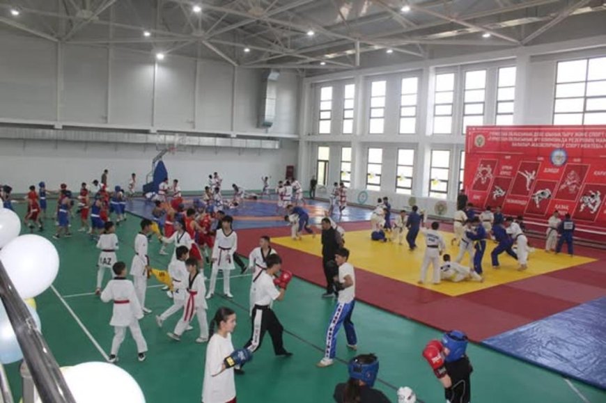 Түркістан: Төлебидегі Көксәйек ауылында жаңа спорт кешені пайдалануға берілді