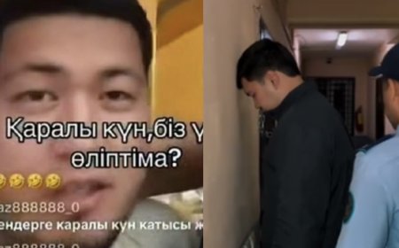 «Біз үшін өлді ме?»: Шымкент тұрғыны тікелей эфирдегі сөзі үшін 10 тәулікке қамалды