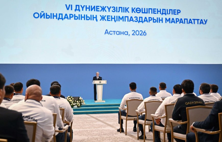 Тоқаев VІ Дүниежүзілік көшпенділер ойындарының жеңімпаздарын марапаттады