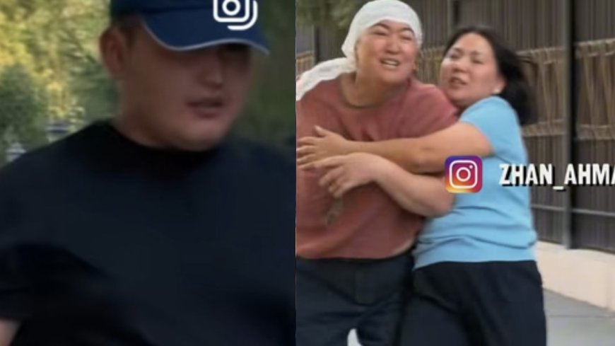 «Қызымды тап!»: Марқұм Мадинаның анасы күдікті күйеу  баласымен кездесті (ВИДЕО)